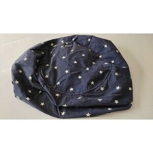Pottery Barn Kids Anywhere Beanbag Cover Slipcover Navy & White Stars Classic